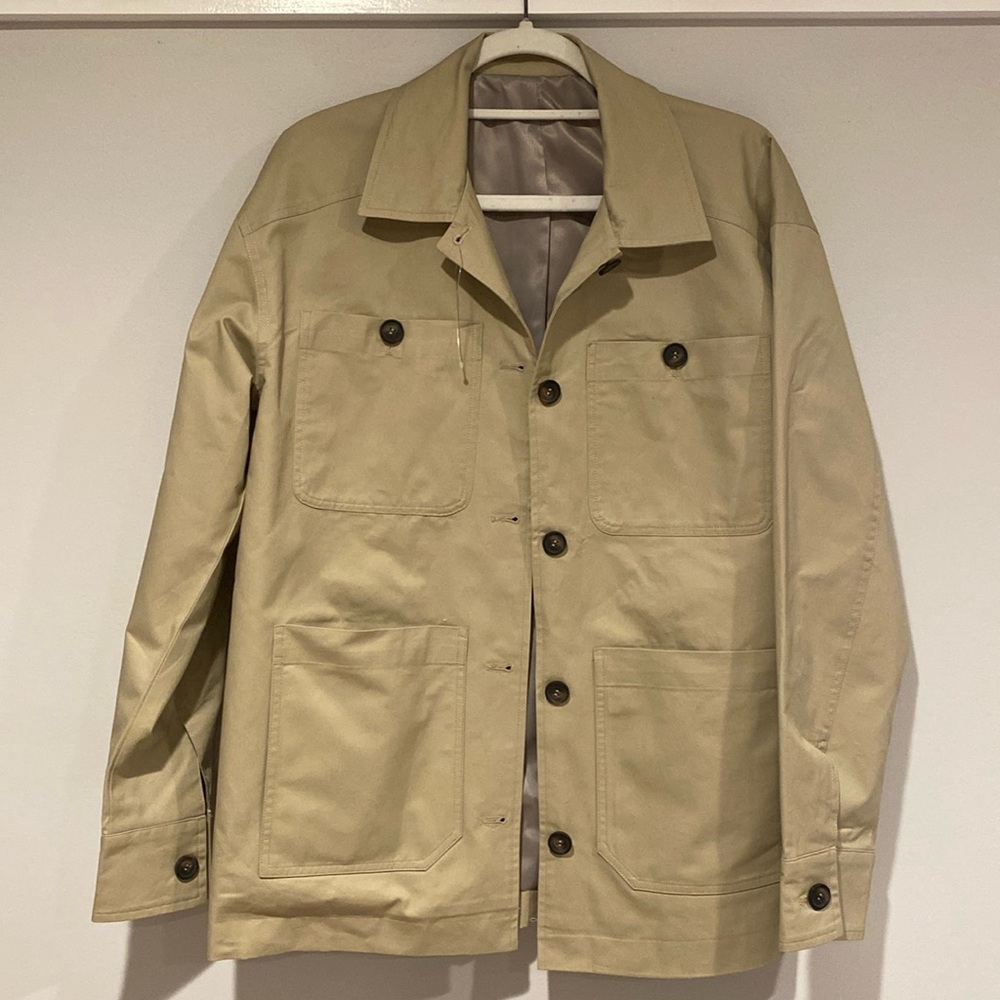 Unbranded Oversized Women Barn Jacket . Sz Small. NWOT. PTP 21"